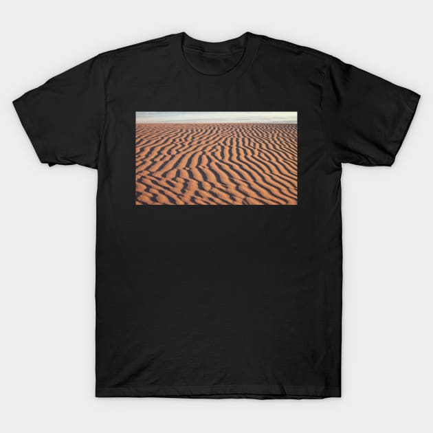 Dunes at Sunrise, Lake Mungo T-Shirt by Carole-Anne